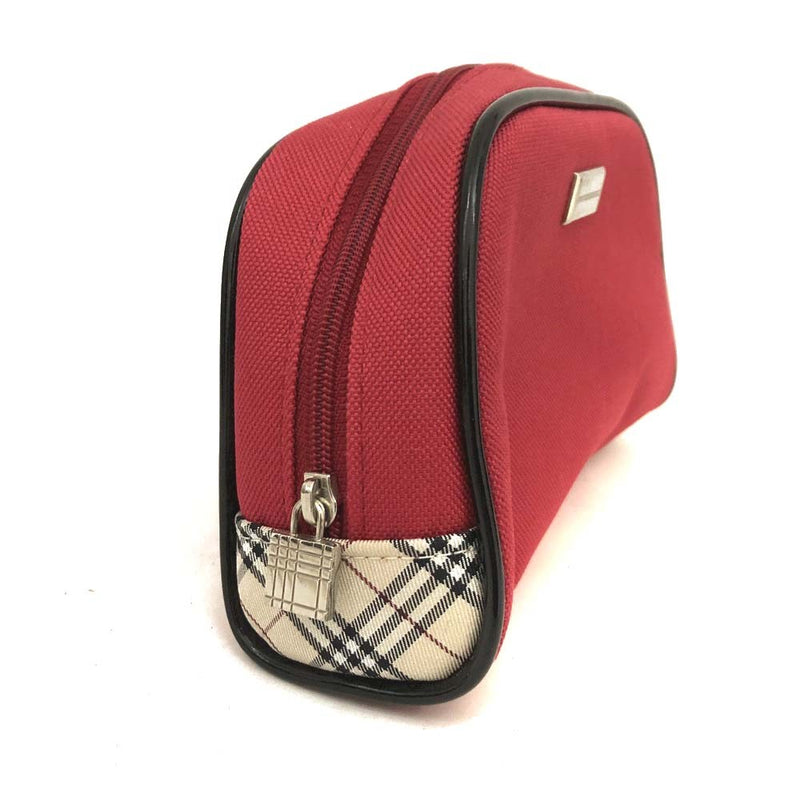 Burberry Logo Plate Nova Check Canvas