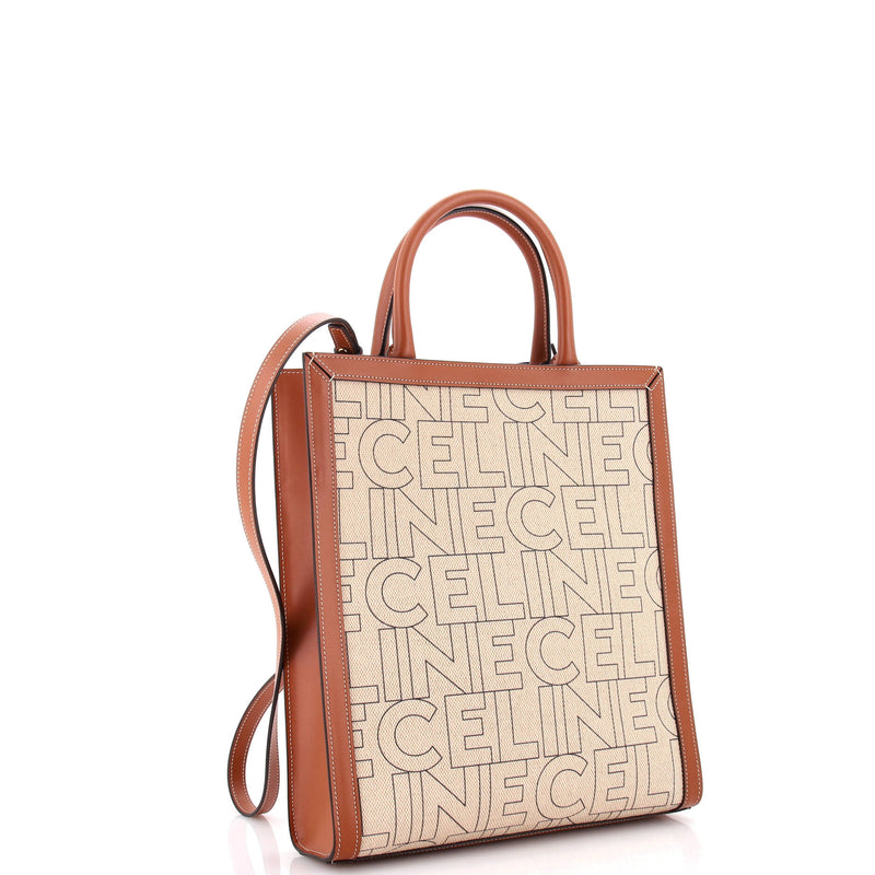 Celine Vertical Cabas Tote Printed