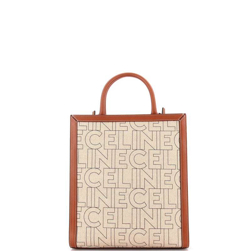 Celine Vertical Cabas Tote Printed