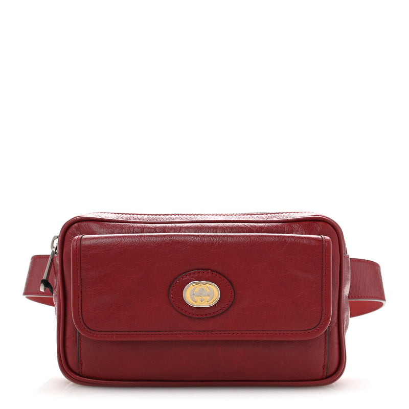 Gucci Fluffy Calfskin Morpheus Belt Bag