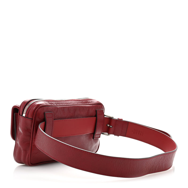 Gucci Fluffy Calfskin Morpheus Belt Bag