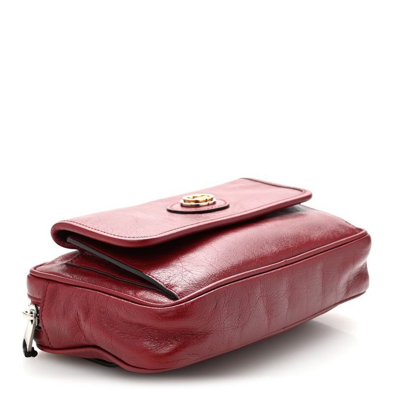 Gucci Fluffy Calfskin Morpheus Belt Bag
