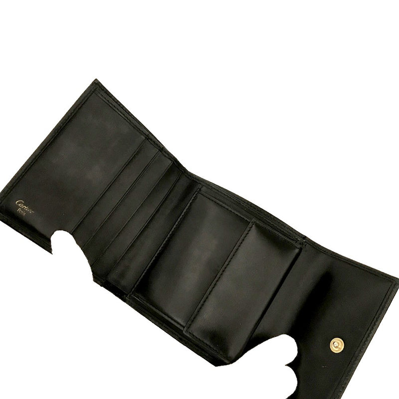 Panthere De Cartier Leather Trifold