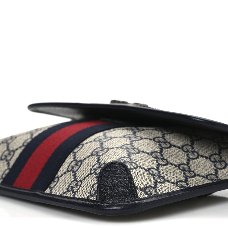 Gucci Gg Supreme Web Small Ophidia Belt
