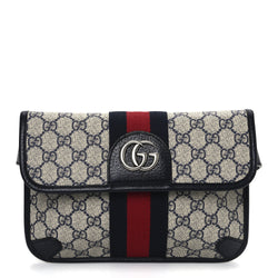 Gucci Gg Supreme Web Small Ophidia Belt