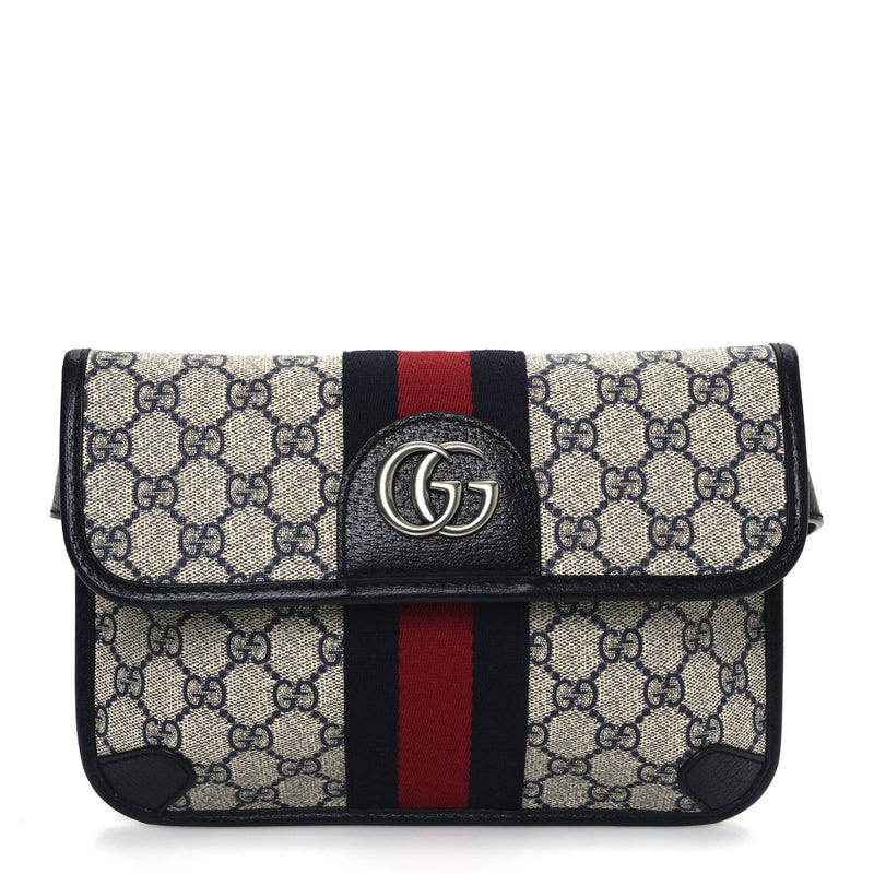 Gucci Gg Supreme Web Small Ophidia Belt