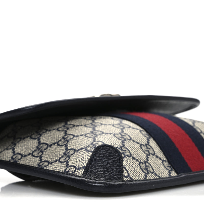 Gucci Gg Supreme Web Small Ophidia Belt
