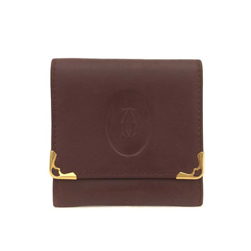 Must De Cartier Leather Coin Purse