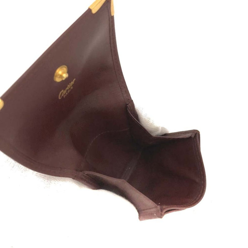 Must De Cartier Leather Coin Purse