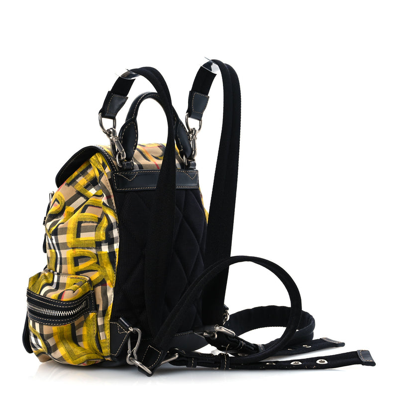 Burberry Calfskin Vintage Check Graffiti