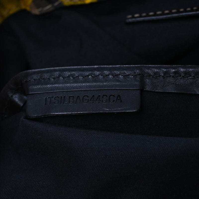 Burberry Calfskin Vintage Check Graffiti