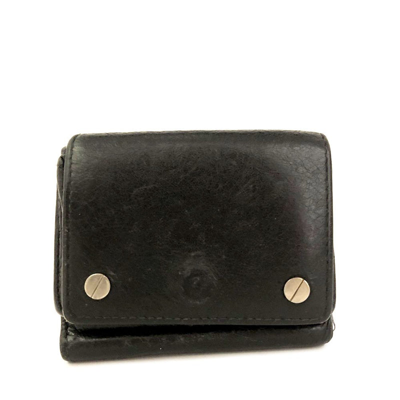 Balenciaga Leather Compact Trifold