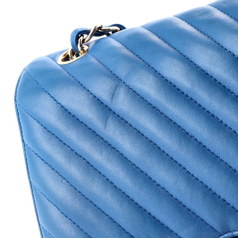 Chanel Classic Double Flap Bag Chevron