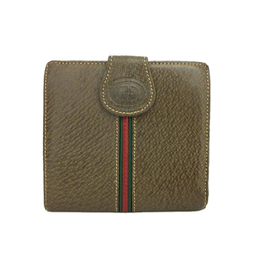 Old Gucci Webbing Interlocking G Leather