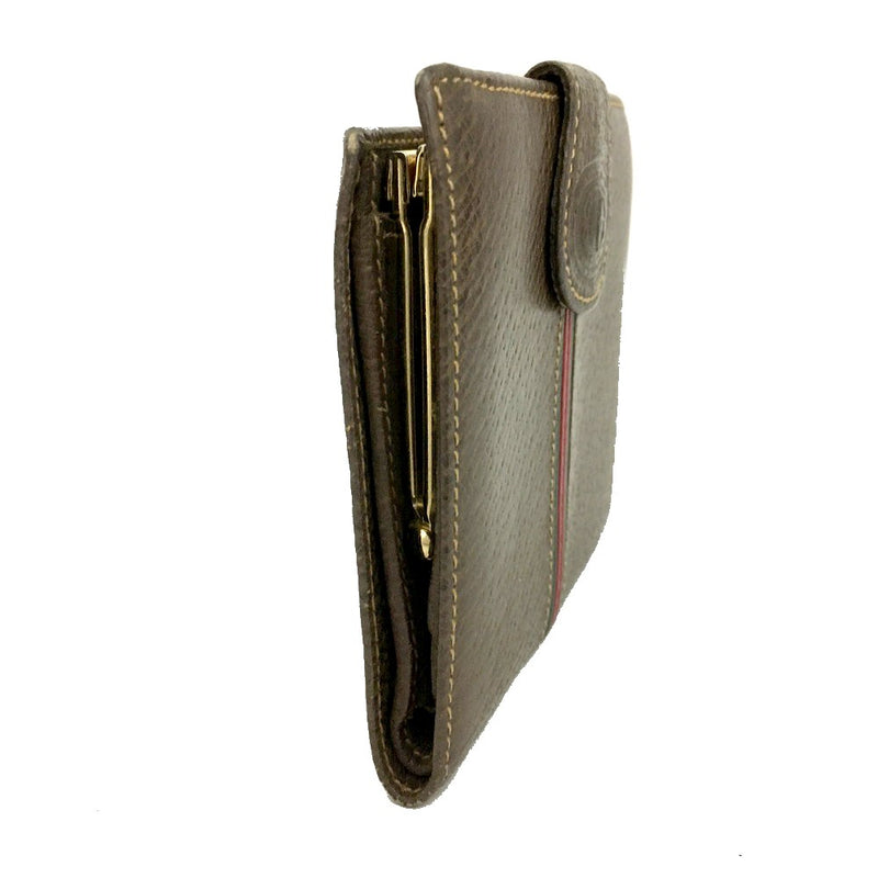 Old Gucci Webbing Interlocking G Leather