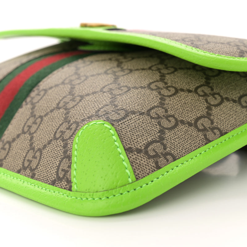 Gucci Gg Supreme Web Small Ophidia Belt