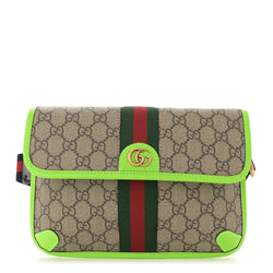 Gucci Gg Supreme Web Small Ophidia Belt