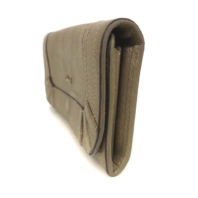 Chloe Paraty Leather Long Bifold Wallet