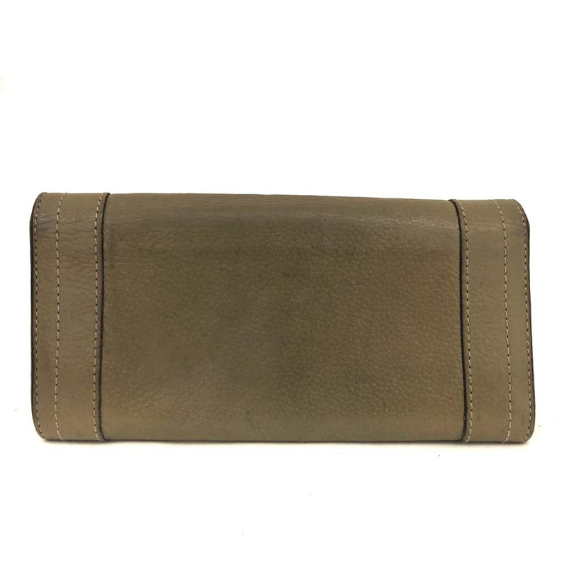 Chloe Paraty Leather Long Bifold Wallet