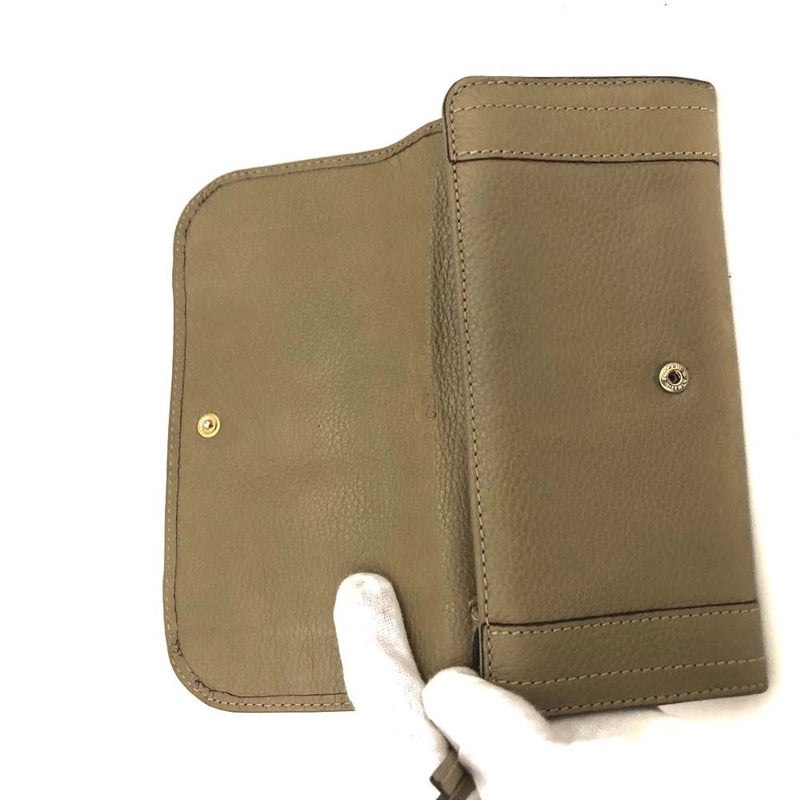 Chloe Paraty Leather Long Bifold Wallet