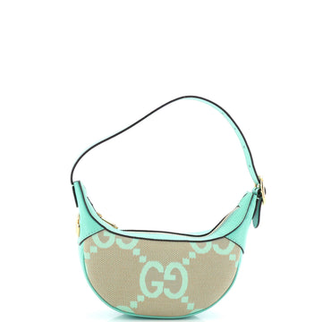 Gucci Ophidia Zip Hobo Jumbo Gg Canvas