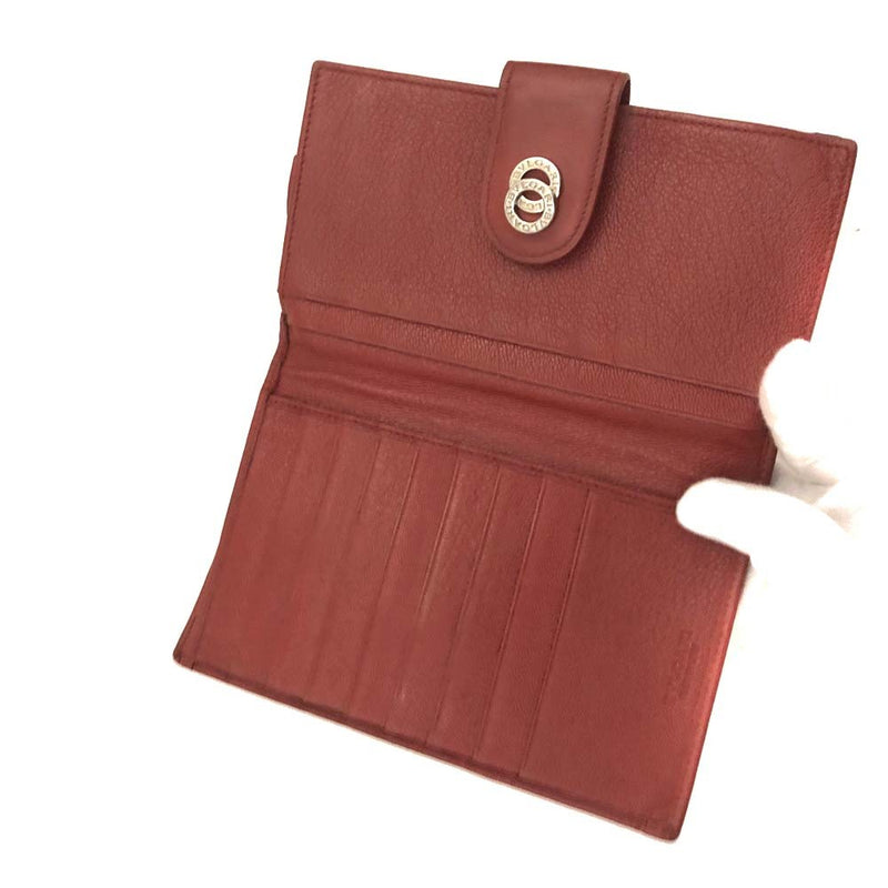 Bvlgari Doppio Tondo Leather Long Bifold