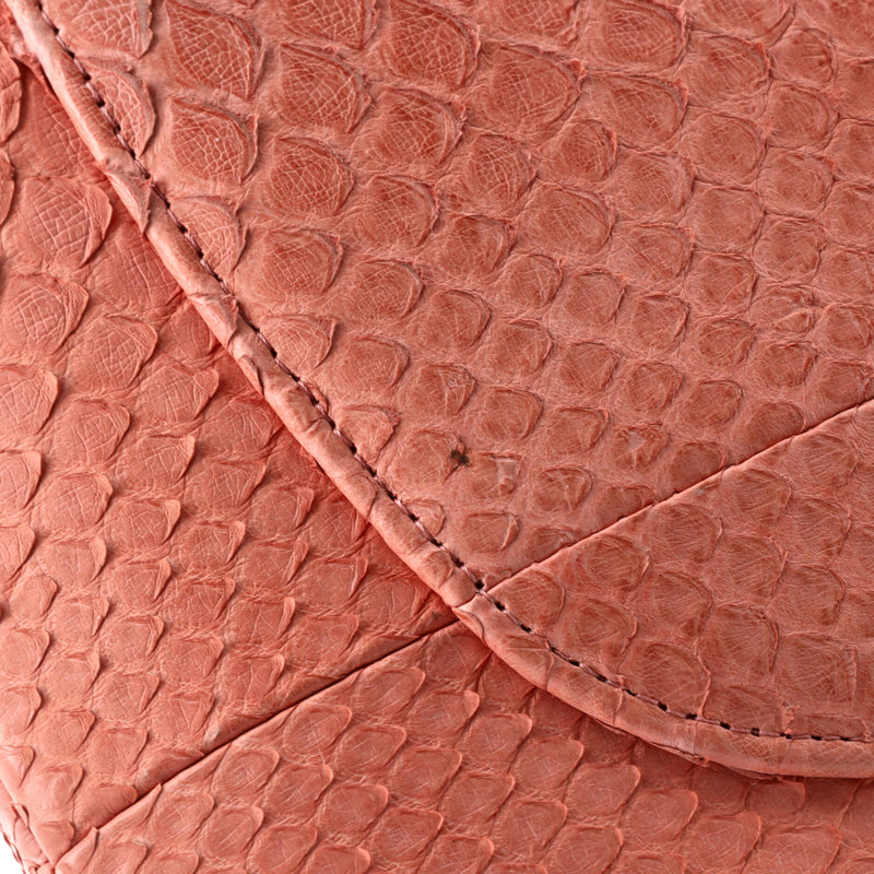 Chanel Classic Double Flap Bag Python