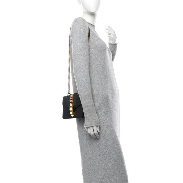 Gucci Calfskin Mini Sylvie Chain