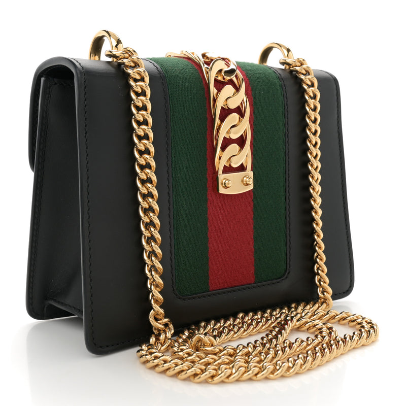 Gucci Calfskin Mini Sylvie Chain