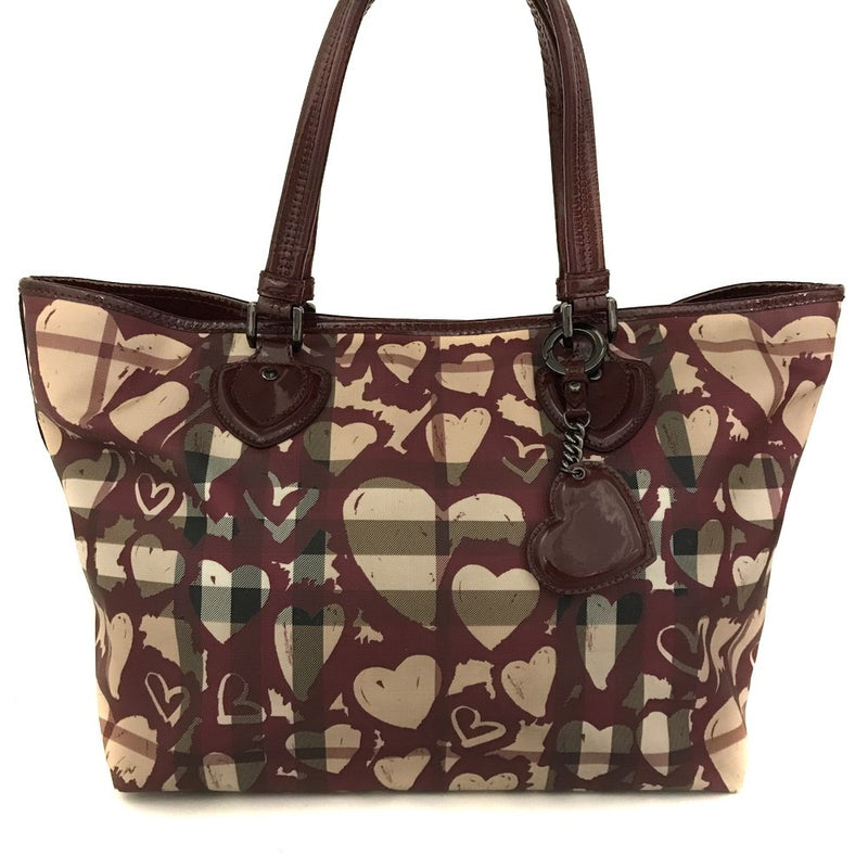 Burberry Nova Check Heart Pvc Shoulder