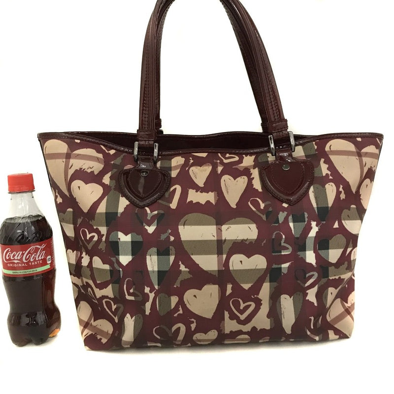 Burberry Nova Check Heart Pvc Shoulder