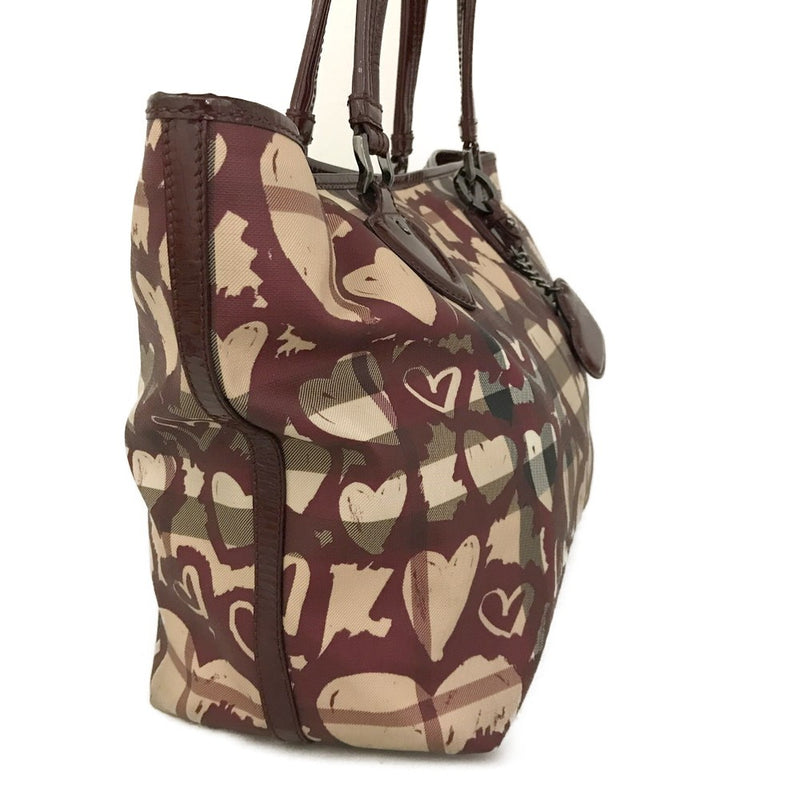 Burberry Nova Check Heart Pvc Shoulder