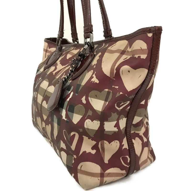 Burberry Nova Check Heart Pvc Shoulder