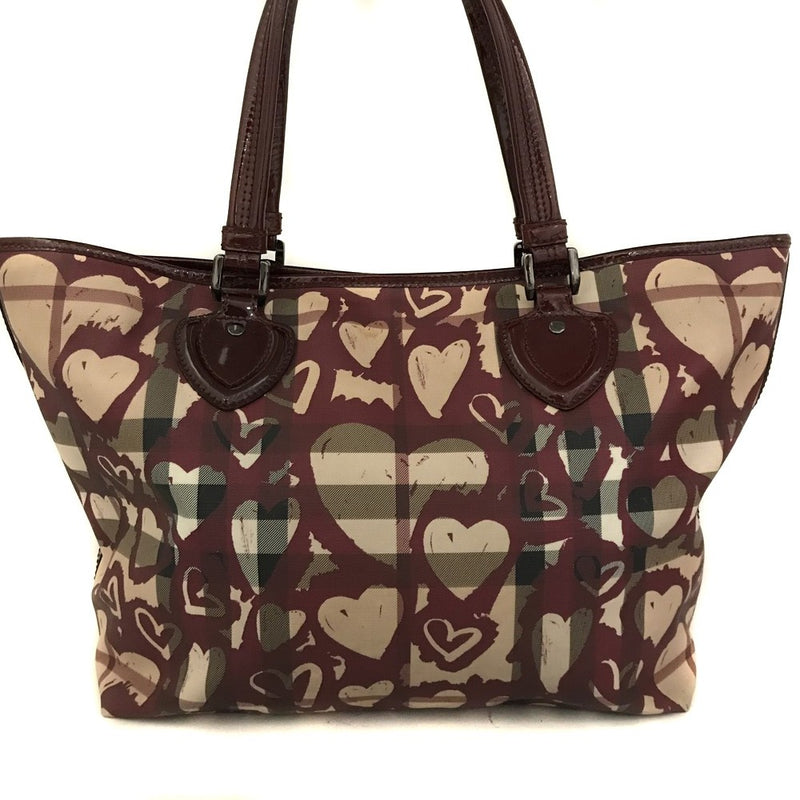 Burberry Nova Check Heart Pvc Shoulder