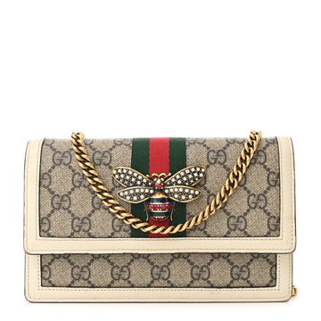Gucci Gg Supreme Web Queen Margaret