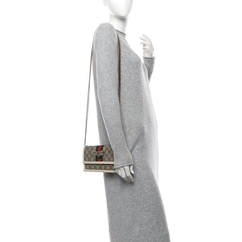 Gucci Gg Supreme Web Queen Margaret