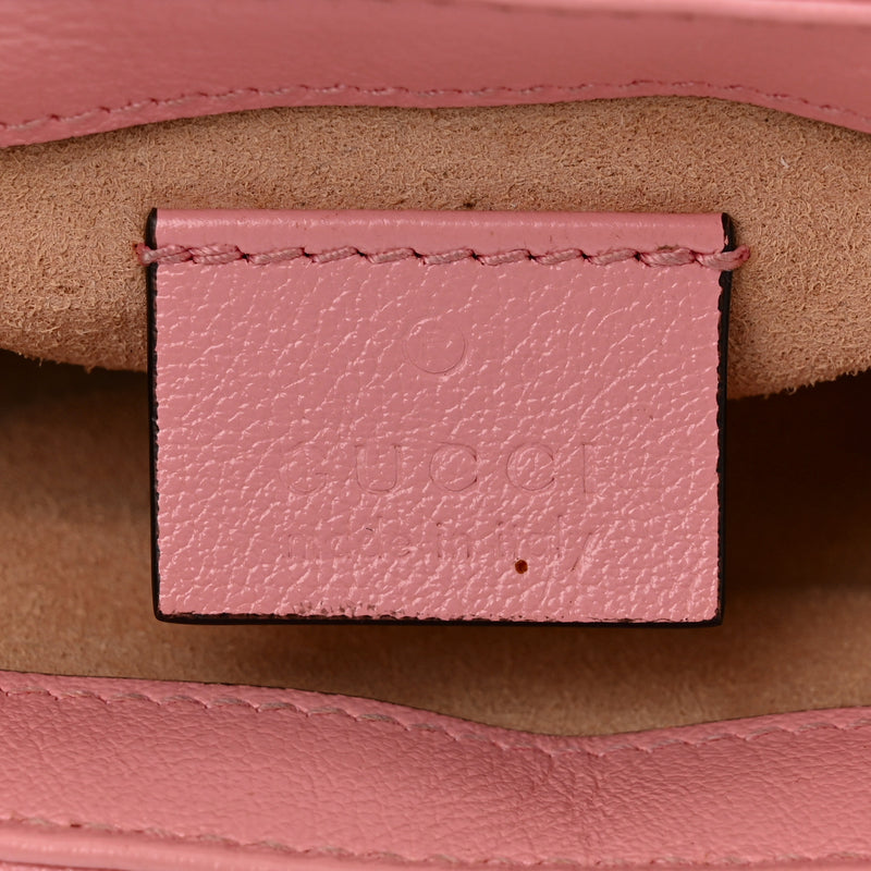 Gucci Azalea Calfskin Enamel Matelasse