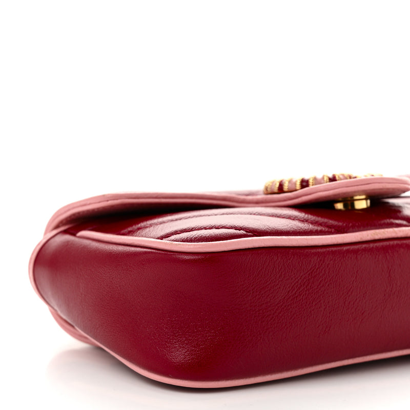 Gucci Azalea Calfskin Enamel Matelasse