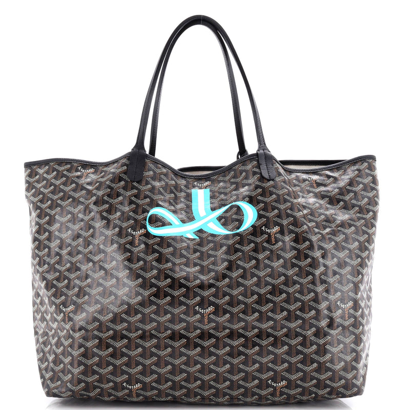 Goyard Saint Louis Tote Printed Coated