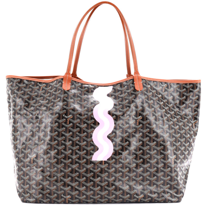 Goyard Saint Louis Tote Printed Coated
