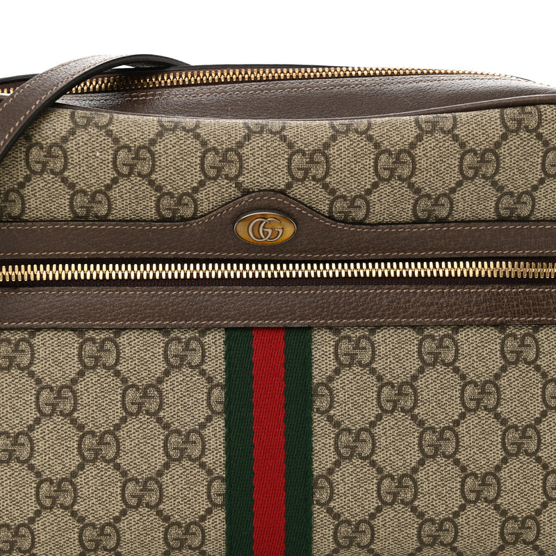 Gucci Gg Supreme Web Small Ophidia