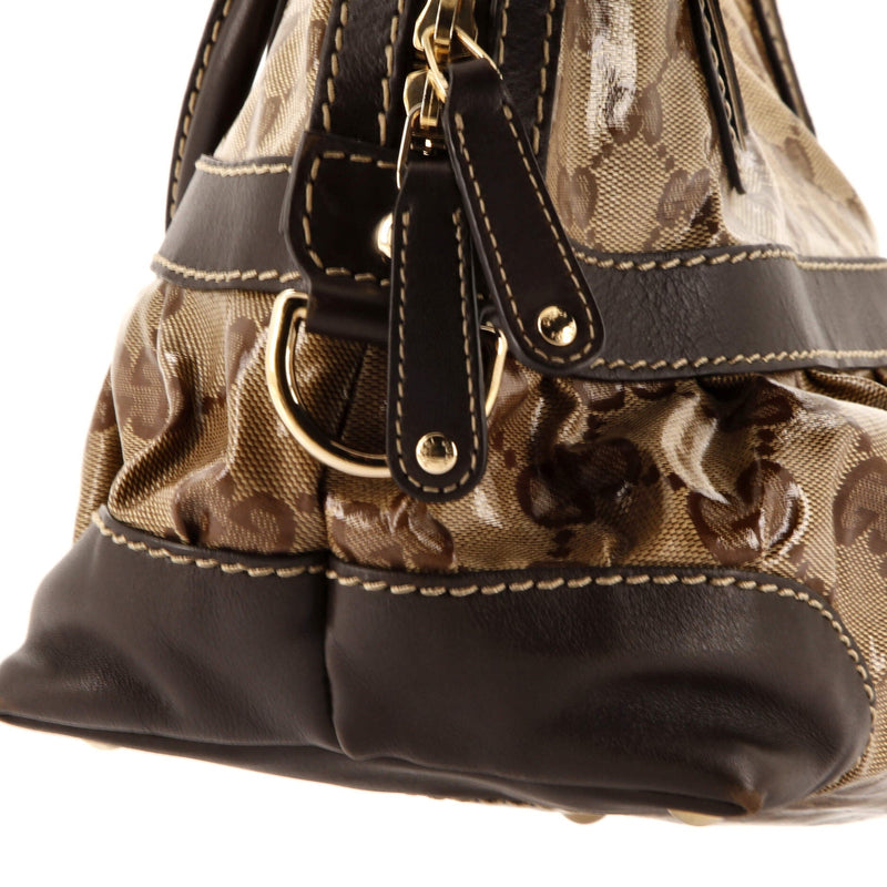 Gucci Convertible Boston Bag Gg Coated