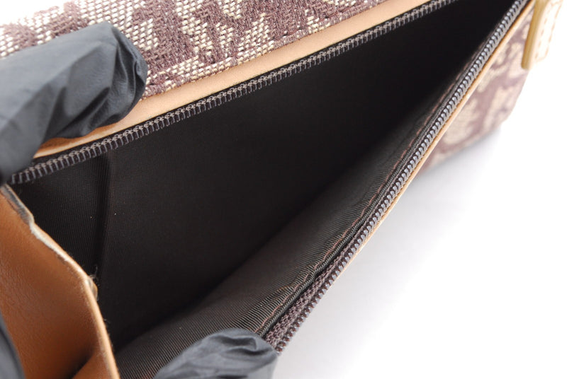 Dior Trotter Beige Wallet Canvas