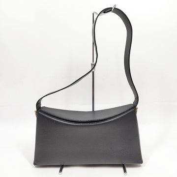 Ferragamo Shoulder Bag Black Leather