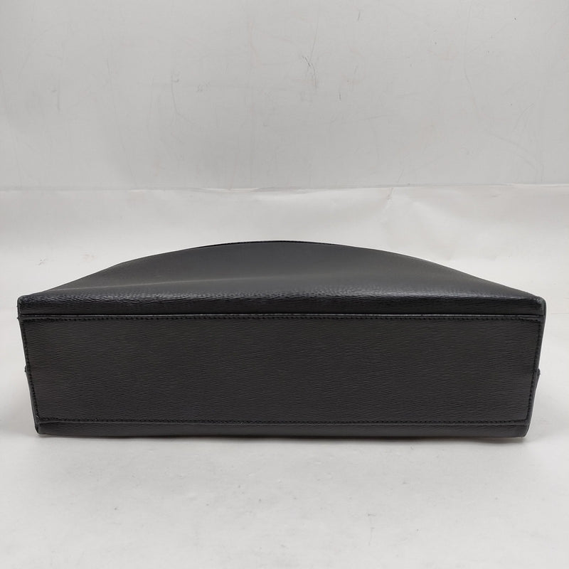 Ferragamo Shoulder Bag Black Leather