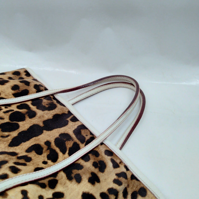 Dolce&Gabbana Tote Bag Brown Canvas