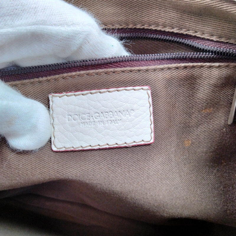 Dolce&Gabbana Tote Bag Brown Canvas