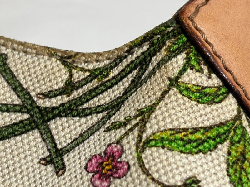 Gucci Jackie Hobo Flora Canvas Shoulder