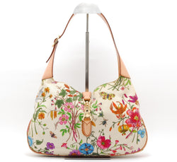 Gucci Jackie Hobo Flora Canvas Shoulder