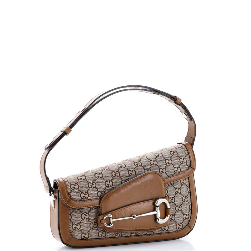 Gucci Horsebit Asymmetric Shoulder Bag